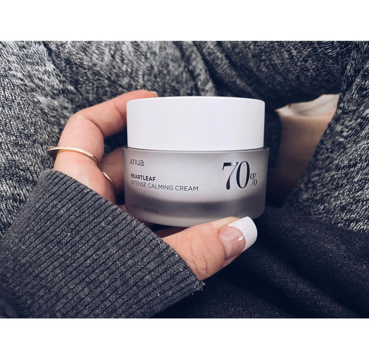 痘肌最愛🥰Anua 70%魚腥草強效鎮靜舒緩去痘保濕面霜Heartleaf 70% Intense Calming Cream🍃