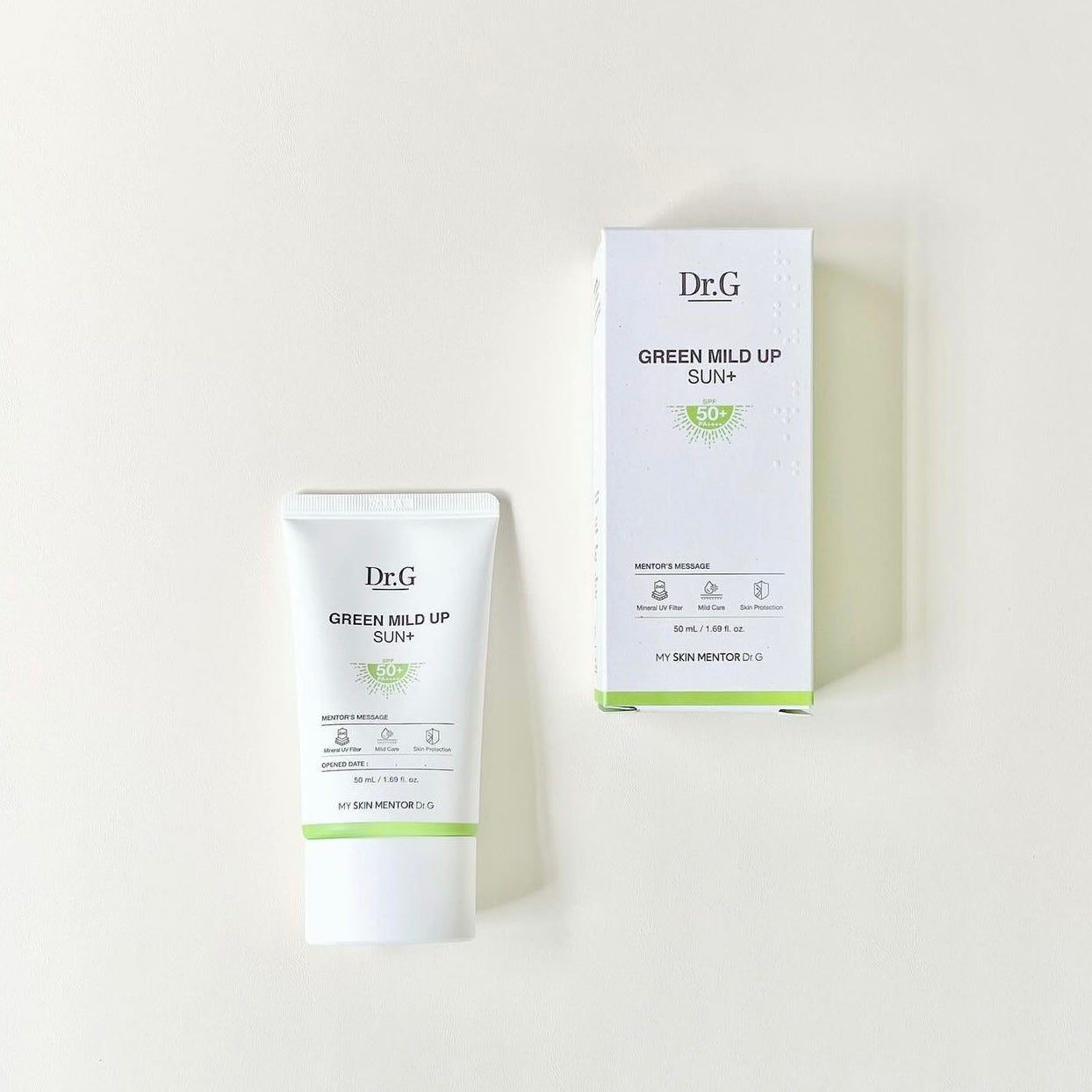 韓國敏感肌第一品牌✨| Dr.g 天然溫和清爽純物理防曬| Dr. G Green Mild Up Sun+ SPF50+ PA++++ ☀️ 連續5年OY No.1年度銷售大獎🥇
