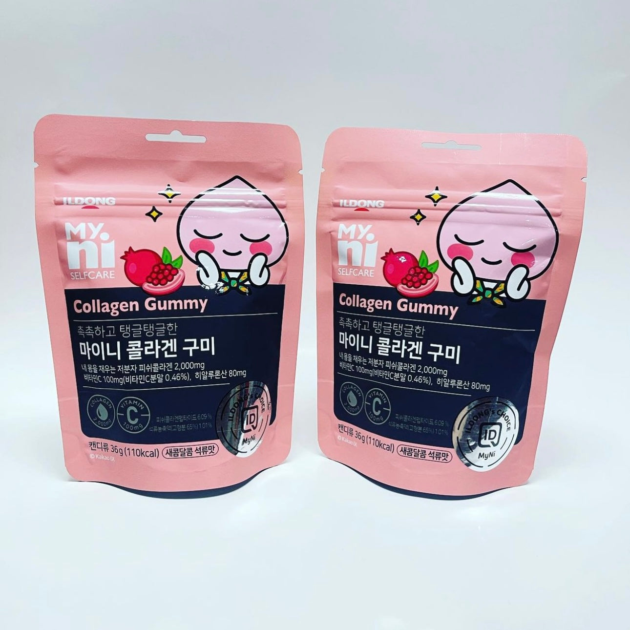 MYNI x Kakao Friends 紅石榴膠原蛋白果汁軟糖 Collagen Gummy| 隨時隨地補充膠原蛋白的美肌軟糖 ❤️🔥