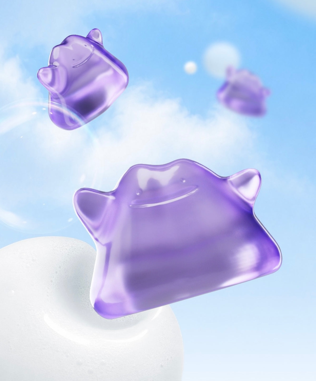 FORMENT x 百變怪Q彈軟萌手部身體兩用果凍皂 💜FORMENT x Metamong Jelly Soap🫧