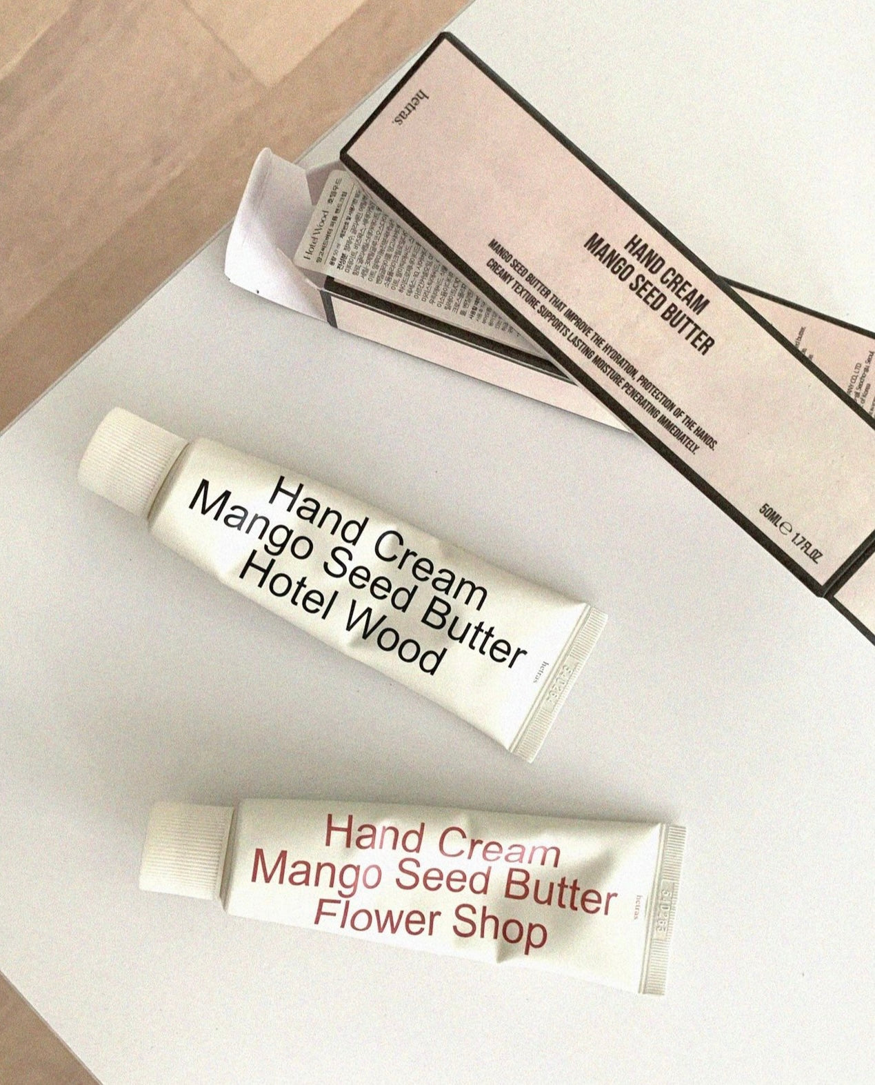 小眾品牌🤍| Hetras 香氛持久留香芒果籽油絲滑保濕護手霜🪑| Hetras Perfume Hand Cream