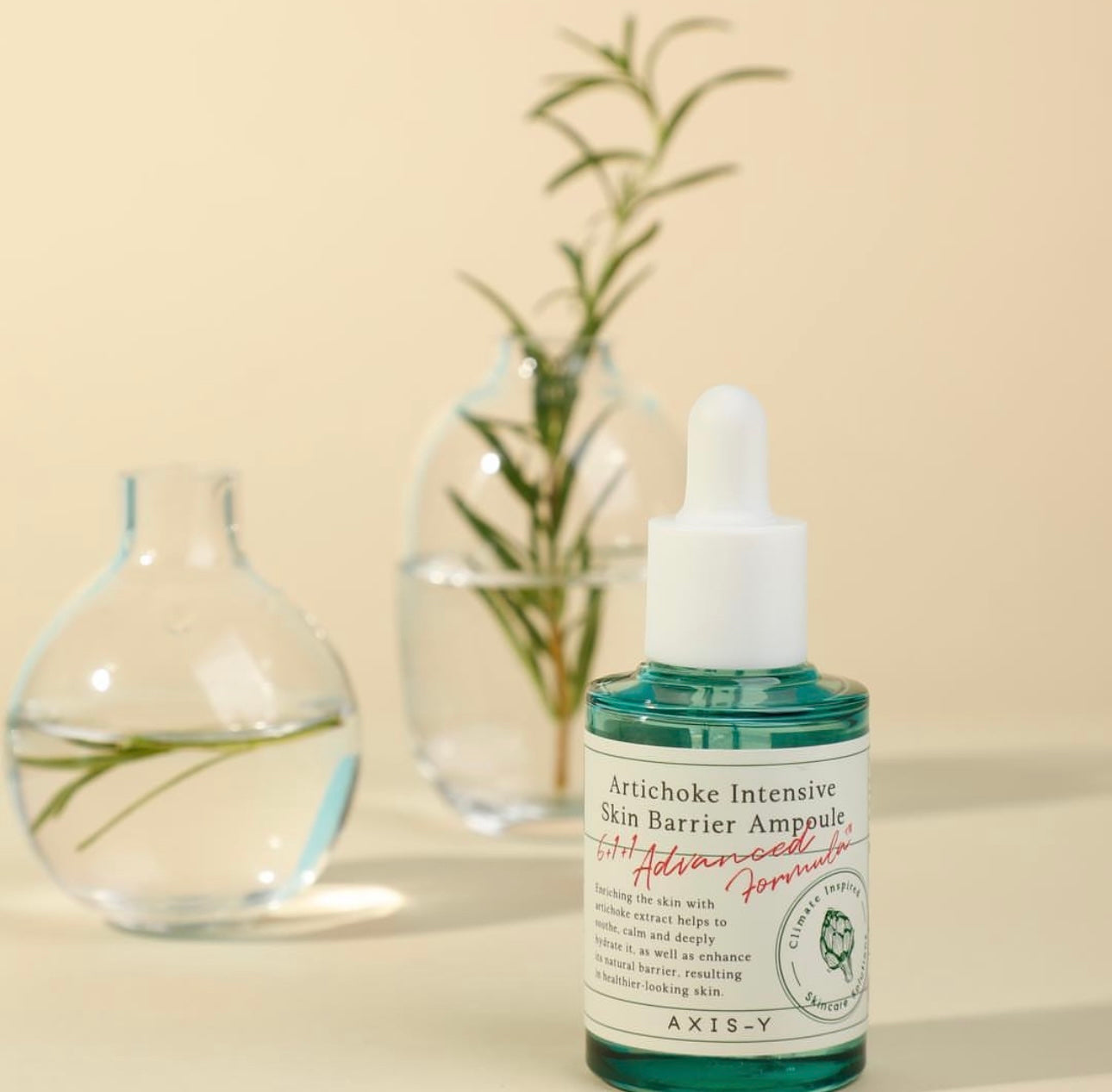 抗暗瘡安瓶 | AXIS-Y洋薊修復舒緩安瓶精華 💫 Artichoke Intensive Skin Barrier Ampoule 30ml💚