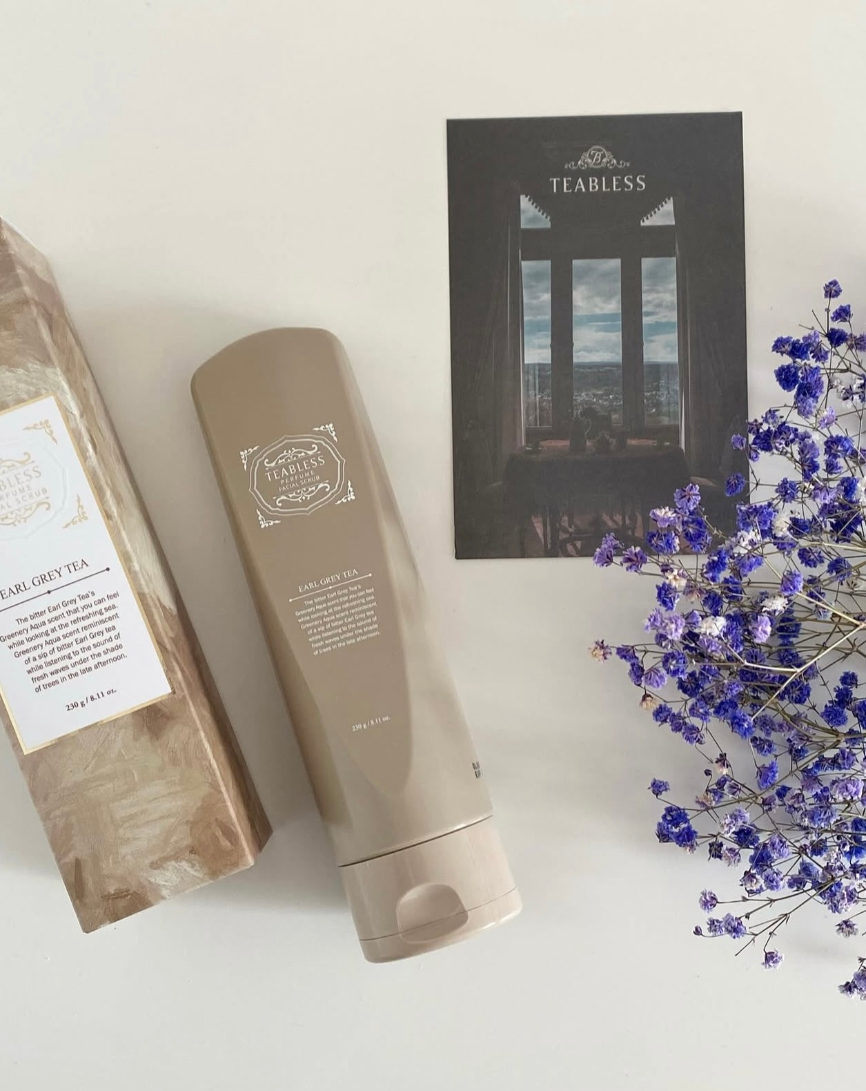 潔面同時抗衰老🧏🏻♀️Teabless伯爵紅茶果醬抗衰老去角質磨砂膏☕️ | Teabless Earl Grey Tea Perfume Facial Scrub