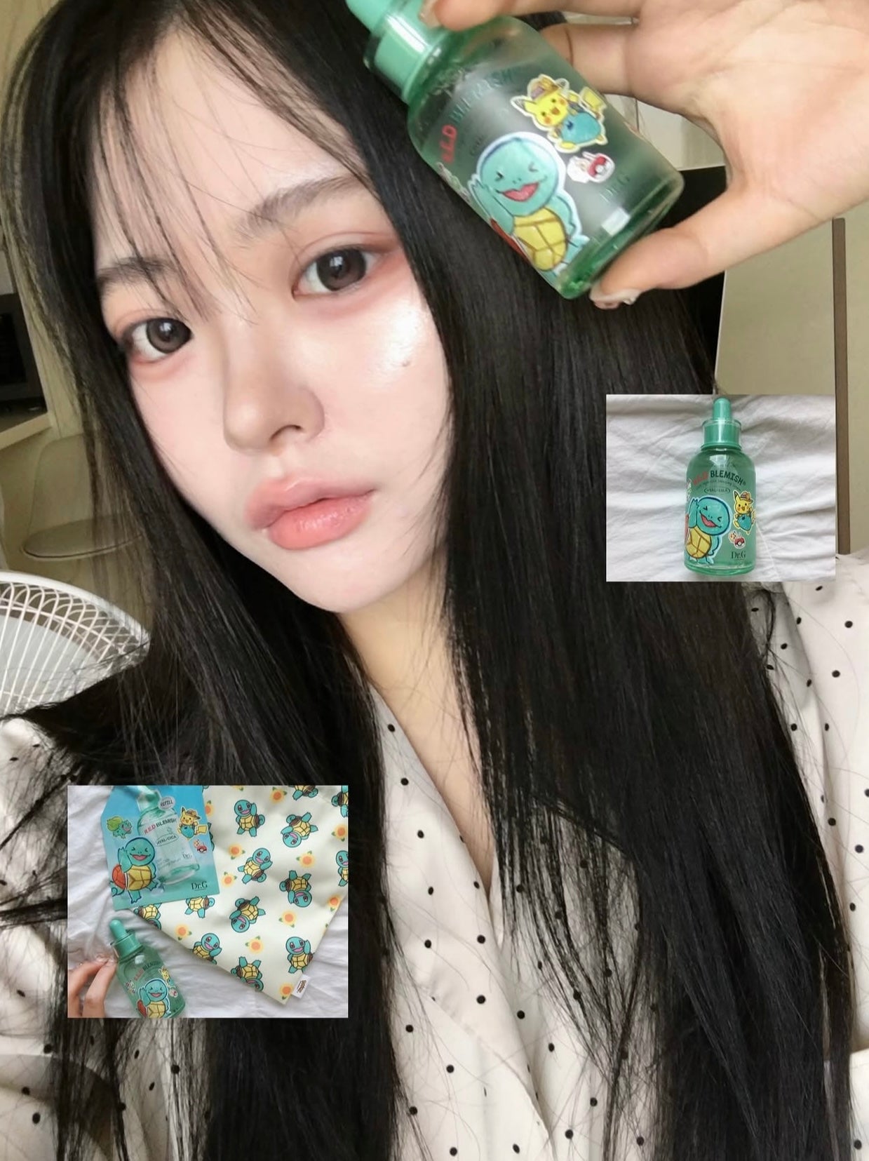 🌊 Dr.G x Pokemon 聯名積雪草護膚企劃驚喜登場 🐢專為敏感肌膚而設💚| Dr.G 舒緩降紅去痘保濕修復精華