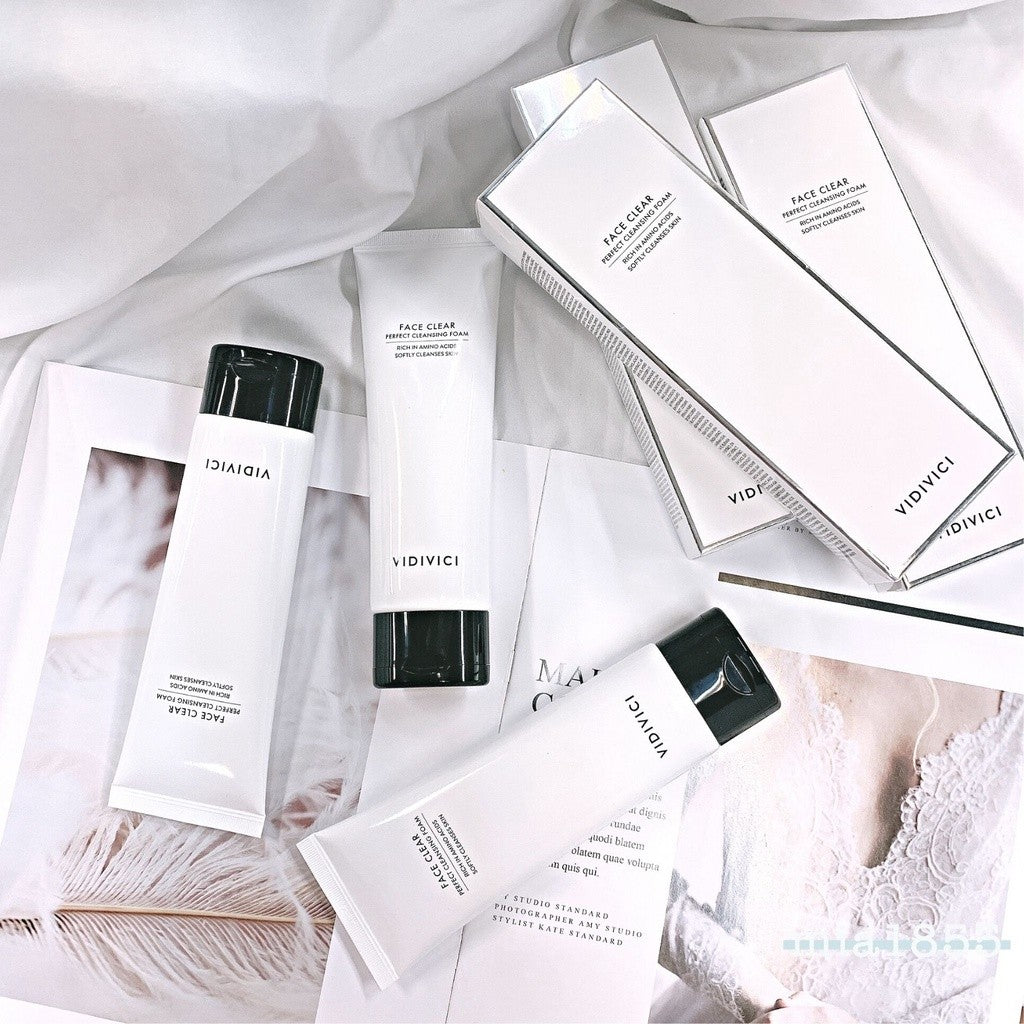 Chanel山茶花洗面奶平替💗VIDIVICI 女神蠶絲泡沫深層清潔洗面乳