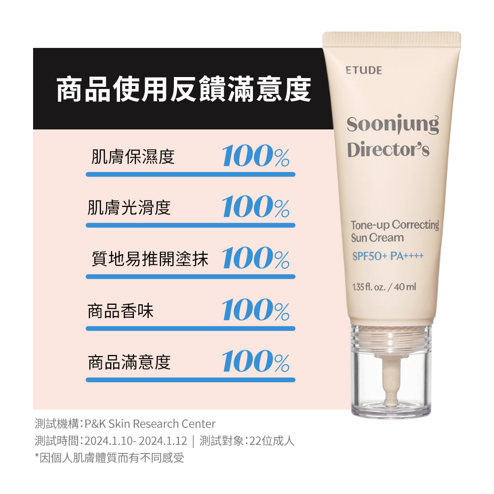 皮膚科院長共同研發👩🏼⚕️|防曬又提亮|純晶多功能提亮校色妝前防曬乳| ETUDE Director’s Tone-up Sun Cream SPF50+ PA++++☀️