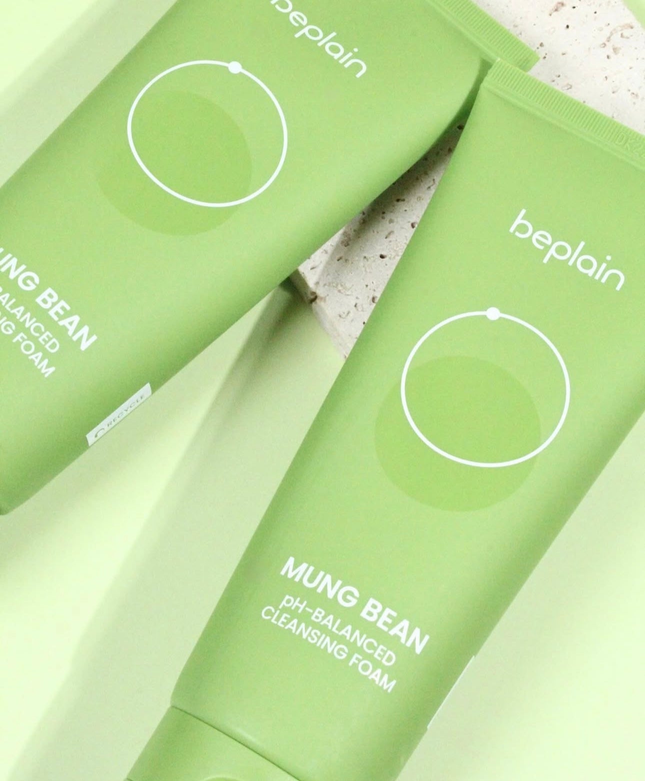 巨量裝🔥自留🌿韓國 Hwahae 美容大賞 No.1✨| Beplain 平衡pH值氨基酸絲滑綠豆洗面奶Beplain Greenful pH-balanced Cleansing Foam | 滿意度高達 98.4%🌿