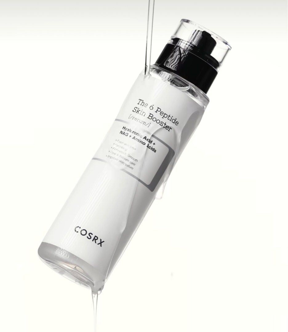 一枝解決多種肌膚問題⭐️| Cosrx六重勝肽抗皺淡斑透明感精華肌底液 | Cosrx The 6 Peptide Skin Booster| 化解榜97%滿意度🙋🏼♀️