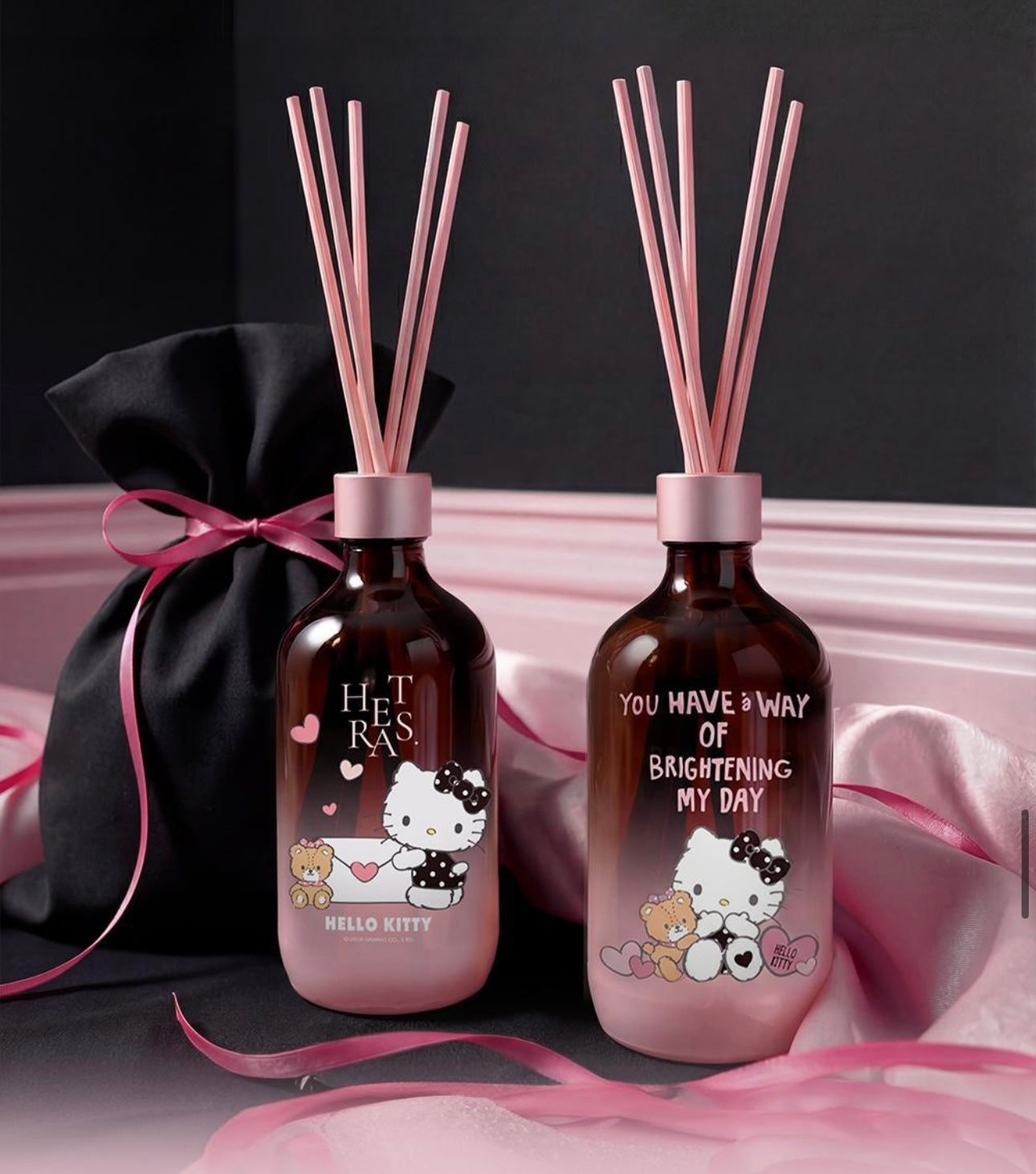 ✨限量聯名✨ Hetras × Hello Kitty大容量香氛擴香瓶套裝🌸