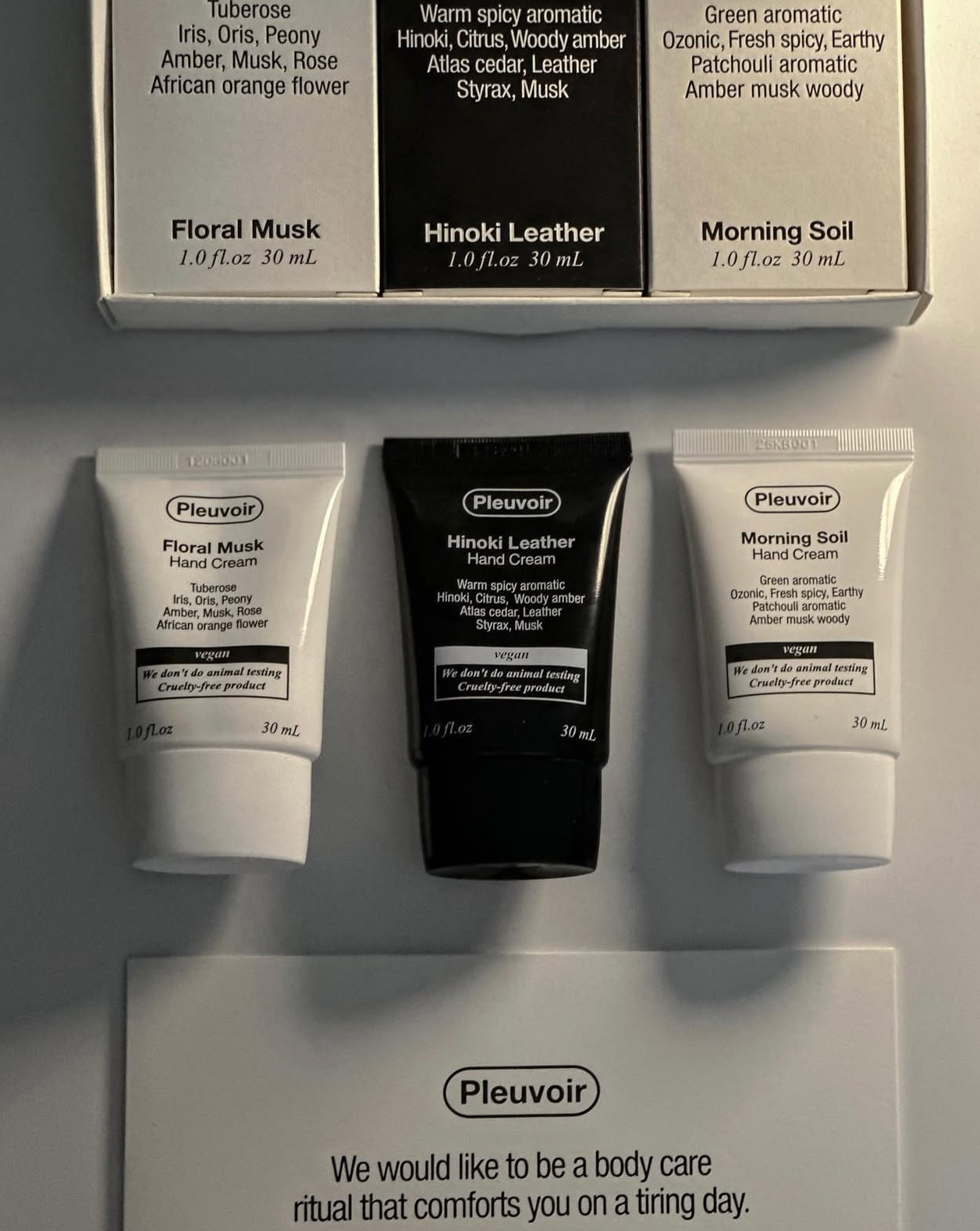 Jennie 私心推薦品👸🏼| 韓國小眾香氛保養品牌 Pleuvoir 純素香氛柔滑護手霜 Pleuvoir Hand Cream