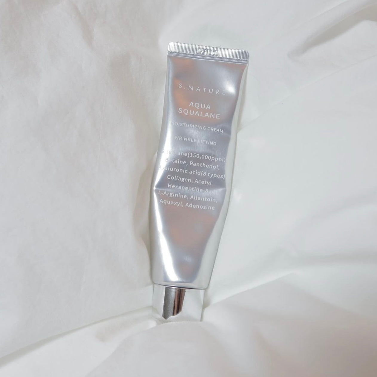 多送10ml✨從內到外都補到水 | S.Nature 角鯊烷鎮靜補濕水分面霜 S.Nature Aqua Squalane Moisturizing Cream 🌊