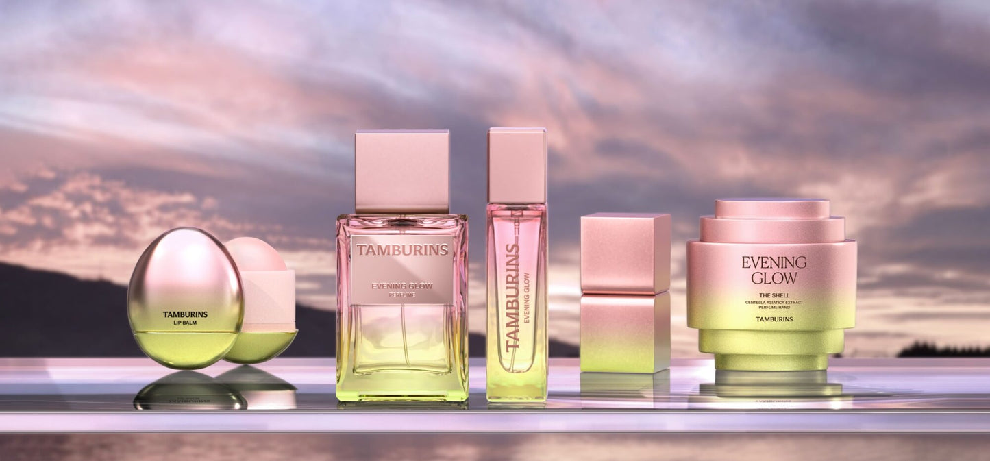 TAMBURINS x邊佑錫推出全新THE EVENING GLOW 香水系列 超夢幻 香水50ml🤍