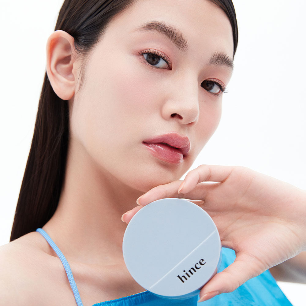 送腮紅膏 ✨Hince Second Skin Mesh Matte Cushion SPF 40,PA++| 純素清透素顏感氣墊☁️| 防過敏認證🌟