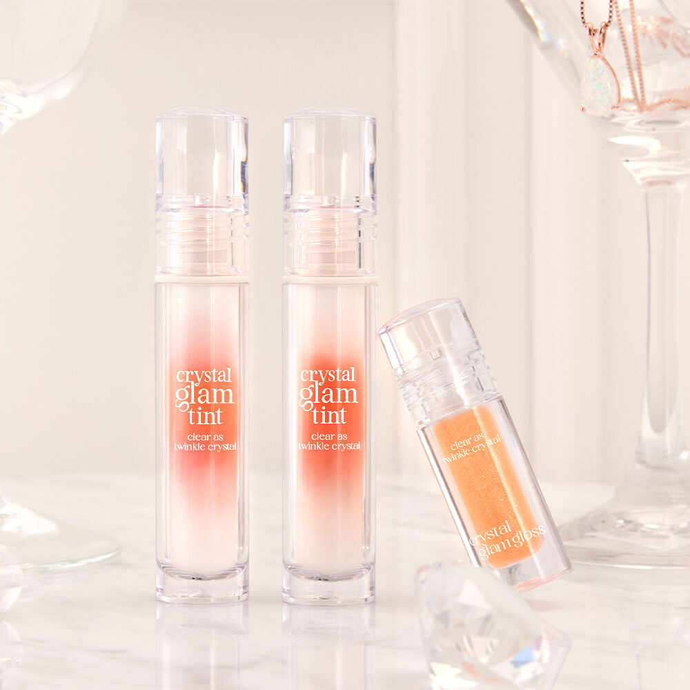 CLIO玻璃水光唇釉Clio Crystal Glam Tint 🔮| 水晶一樣晶瑩剔透質感✨