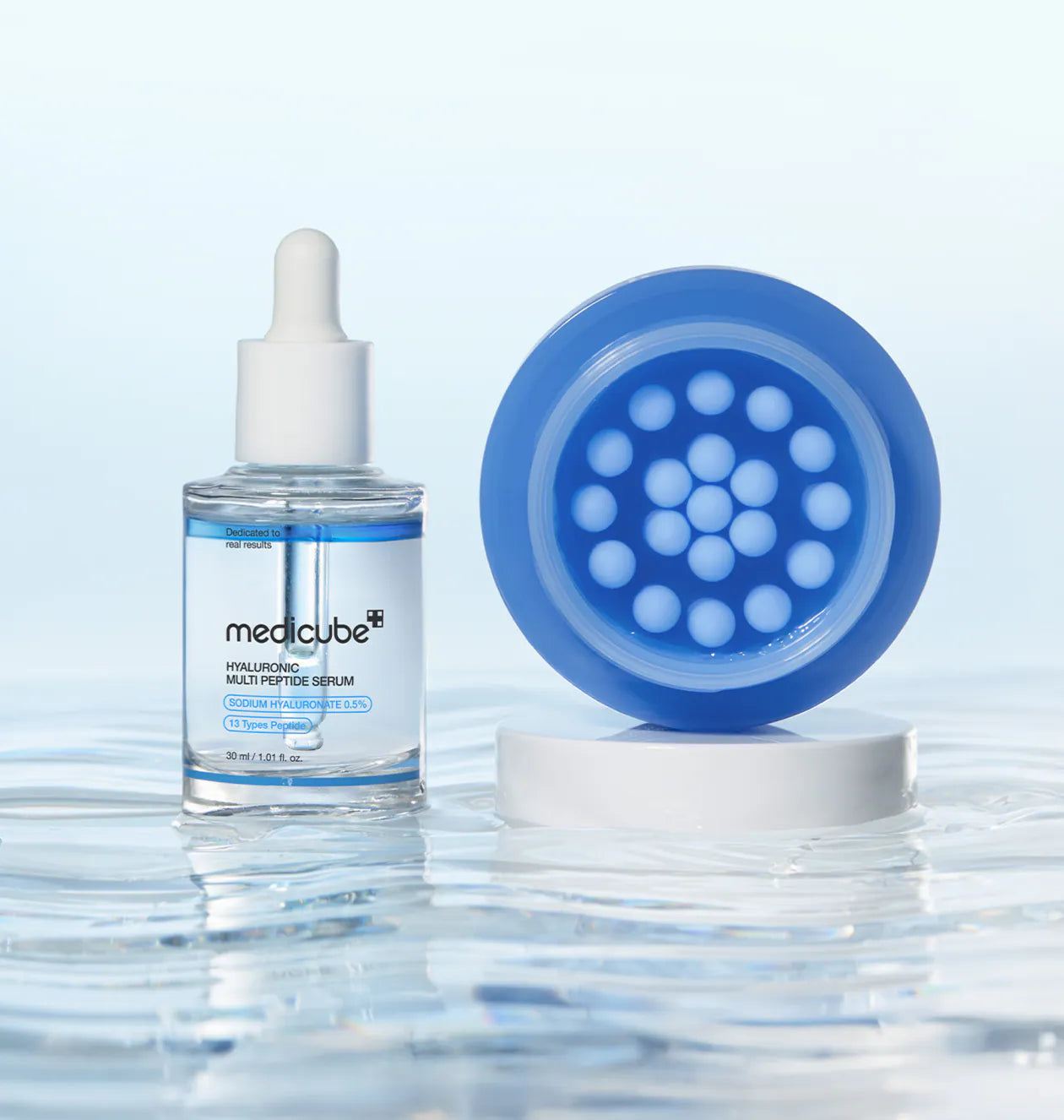 爆水珠珠💦Medicube高濃度玻尿酸膠囊水凝面霜🩵| Medicube Hyaluronic Moisturizing Capsule Cream💧