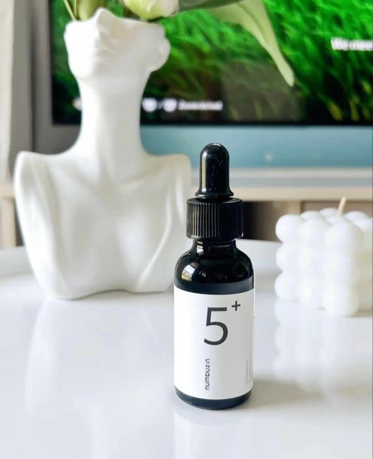 2週美白淡斑💫 Numbuzin 谷光甘肽維他命無痕精華| Numbuzin No.5+ Vitamin Concentrated Serum