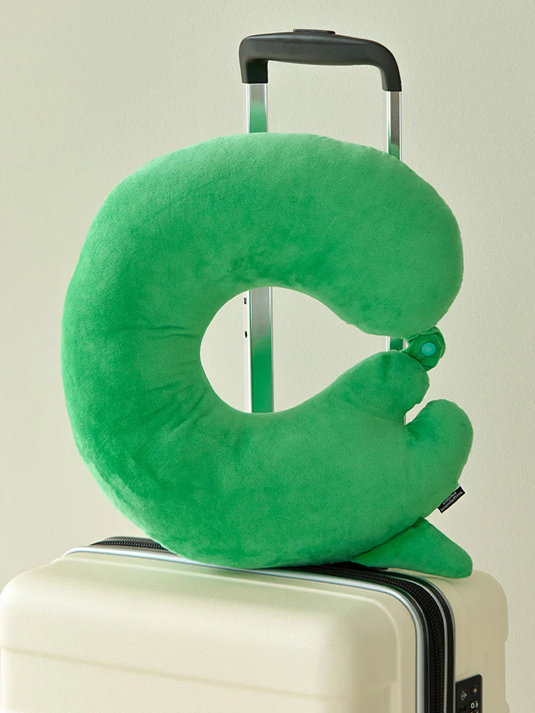 JOGUMAN 恐龍仔造型頸枕🦖ෆ⃛ | JOGUMAN BRACHIO NECK PILLOW RUNAWAY 💚