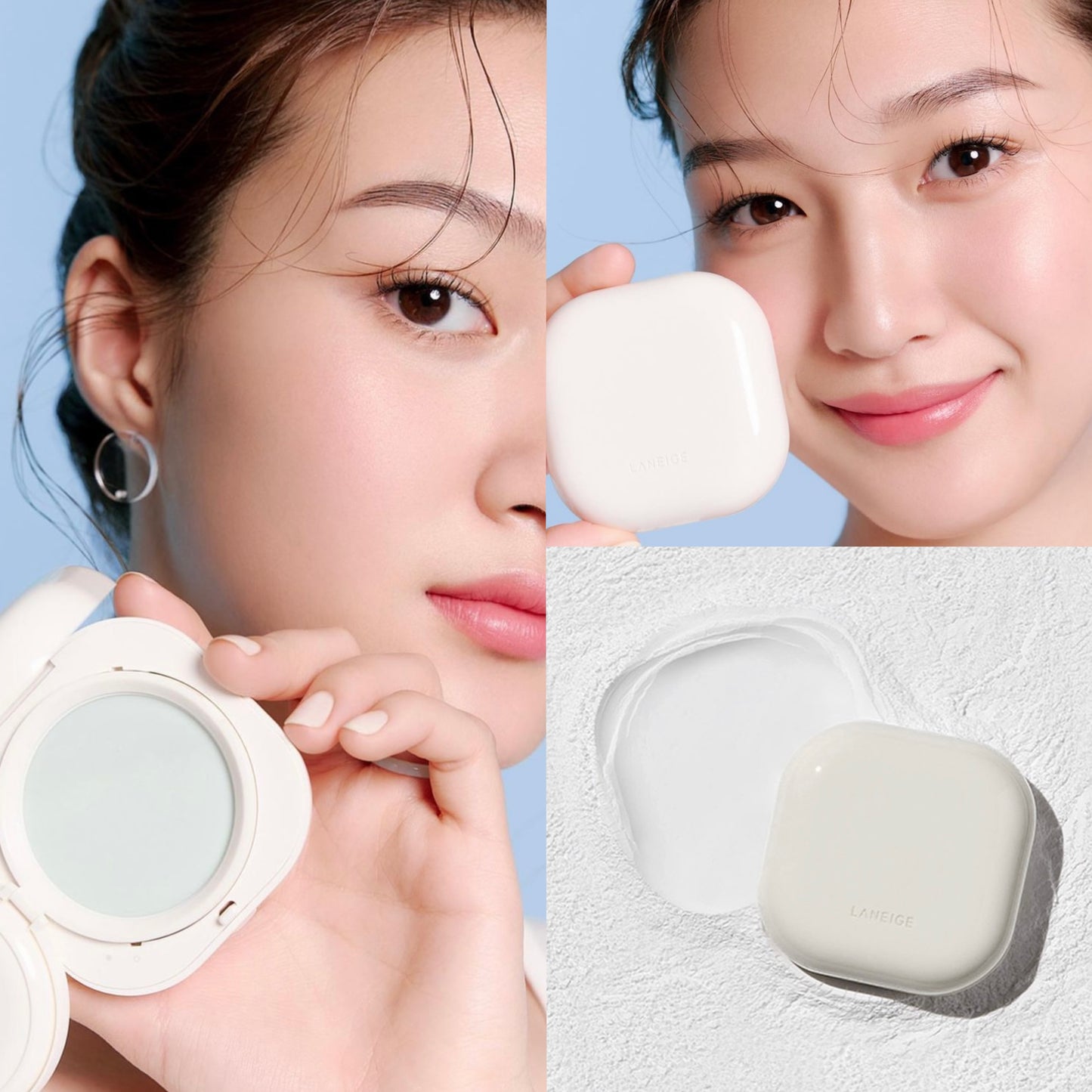 送專屬蜜粉掃✨自動開啟柔焦模式📸 | LANEIGE 輕透柔霧保濕蜜粉 Neo essential finishing powder✨