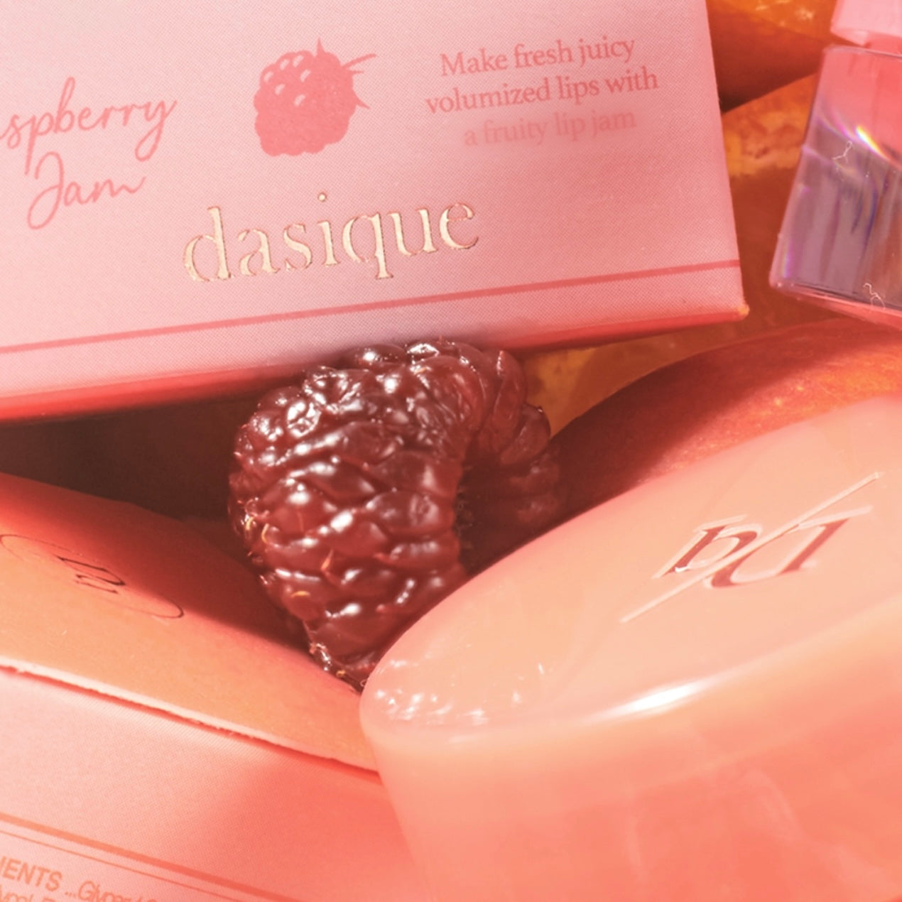 DASIQUE 粉嫩果醬水光罐罐唇蜜🍯| Dasique Fruity Lip Jam🍒
