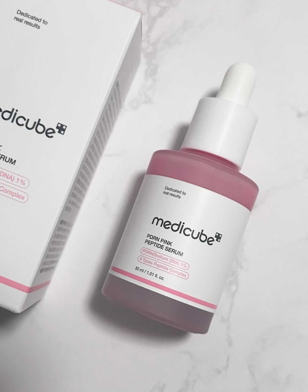 80ml+送棉片✨來自三文魚的逆齡秘方🐠|醫美級MEDICUBE PDRN 粉紅胜肽膠原蛋白安瓶💝| 2週美白淡斑去印