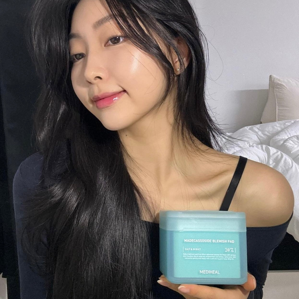 送鬼滅之刃袋仔✨高CP值⭐️| Mediheal 積雪草修復舒緩淡印爽膚棉片| Mediheal Madecassoside Blemish Pad🩵