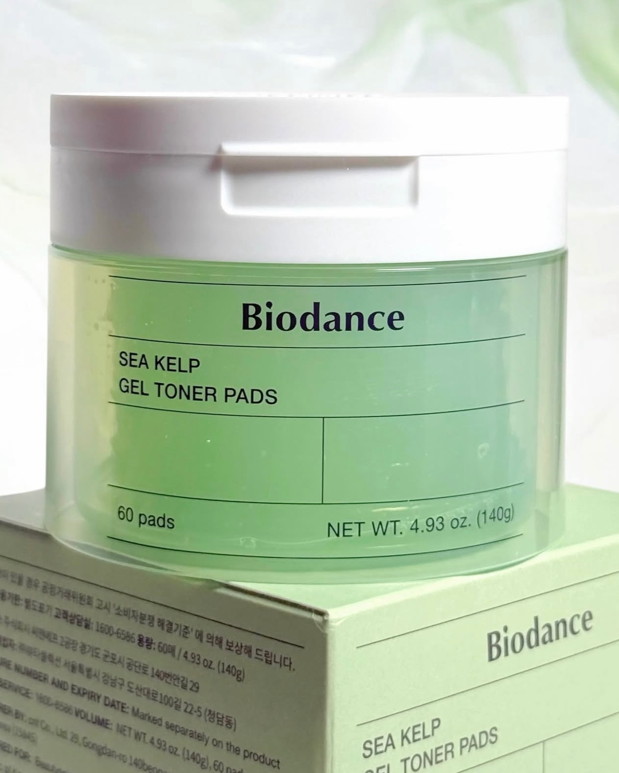 敏感肌救星💚| Biodance 海藻膠原蛋白舒緩保濕果凍凝膠棉片🌿 | Biodance Refreshing Sea Kelp Gel Toner Pads