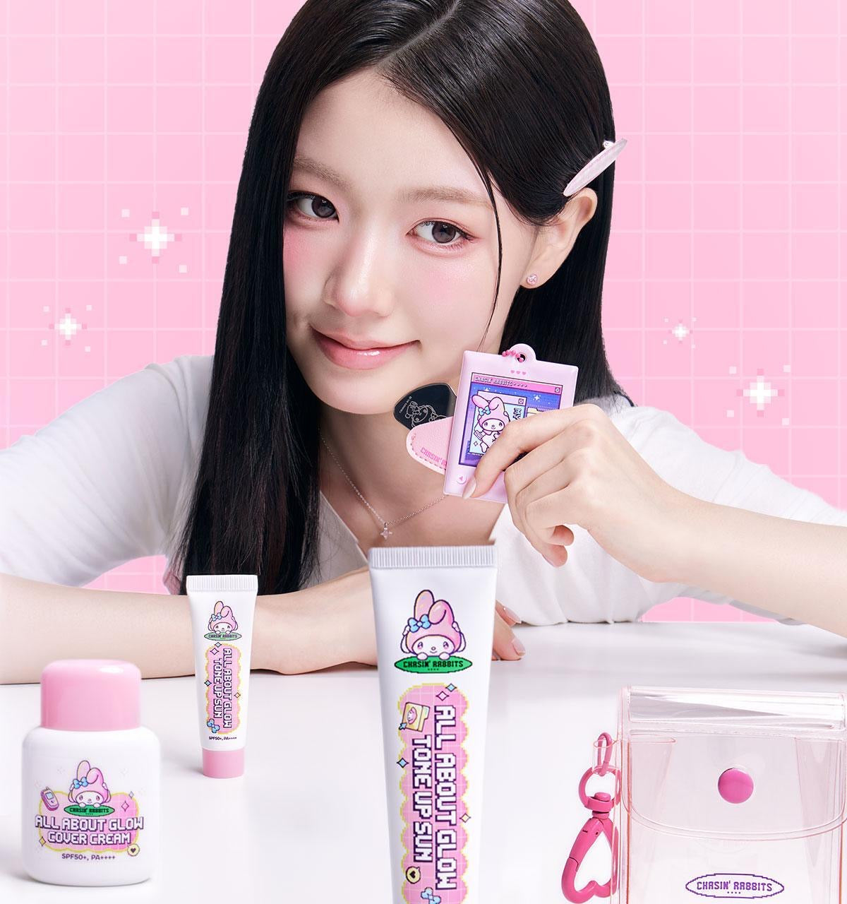多送10ml+ 鏡仔匙扣 ✨CHASIN RABBITS 微光素顏防曬霜🐰🌸