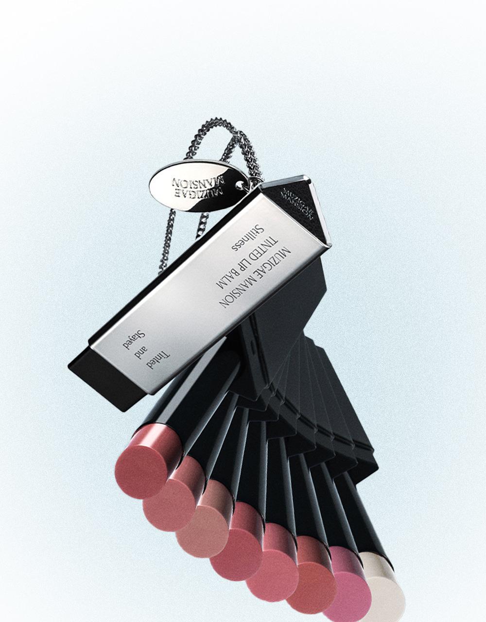 MUZIGAE MANSION 溫柔潤色護唇膏☁️藝術感包裝•雕塑唇感| MUZIGAE MANSION TINTED LIP BALM🩶