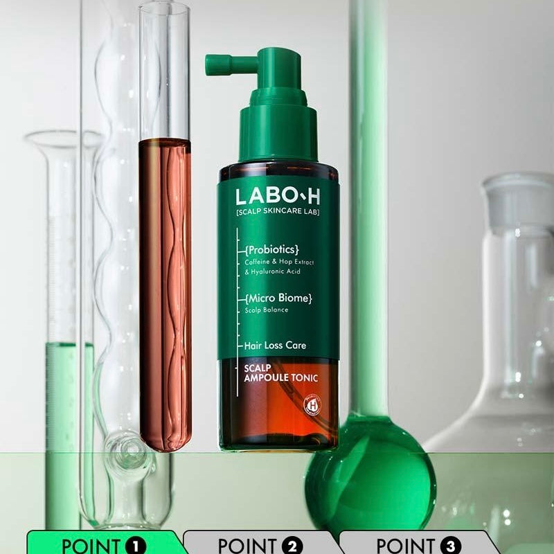 根源解決掉髮問題✨ | LABO H 鞏固髮根防脫髮噴霧 💚|LABO H Hiar Loss Care Scalp Ampoule Tonic