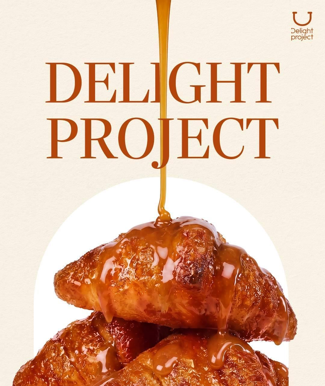 Delight Project 16層酥脆一口可頌餅乾 (焦糖 / 蒜香麵包)🥐