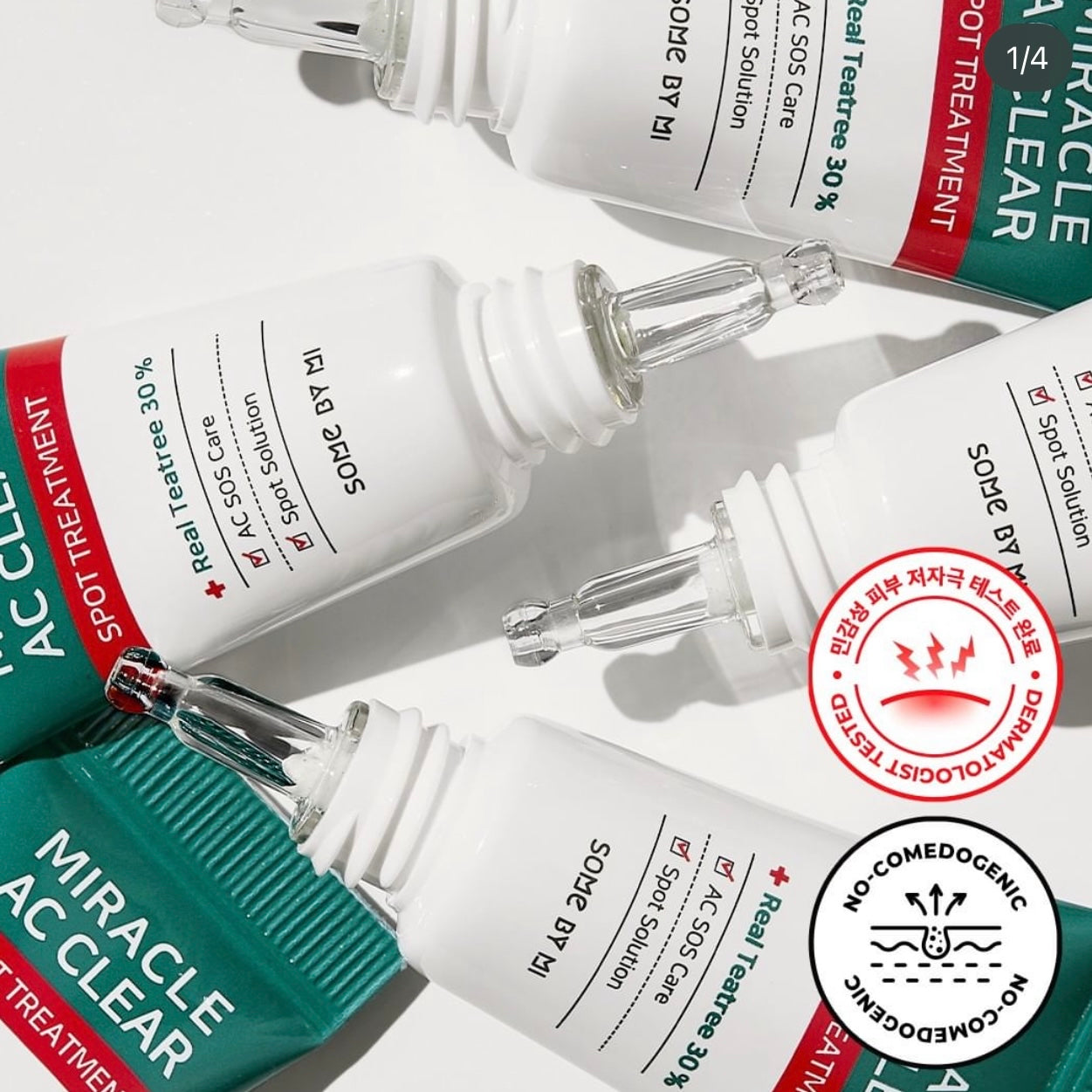 SOMEBYMI 三酸抗痘淡化痘疤綠修護膏 🌿Miracle AC Clear Spot Treatment