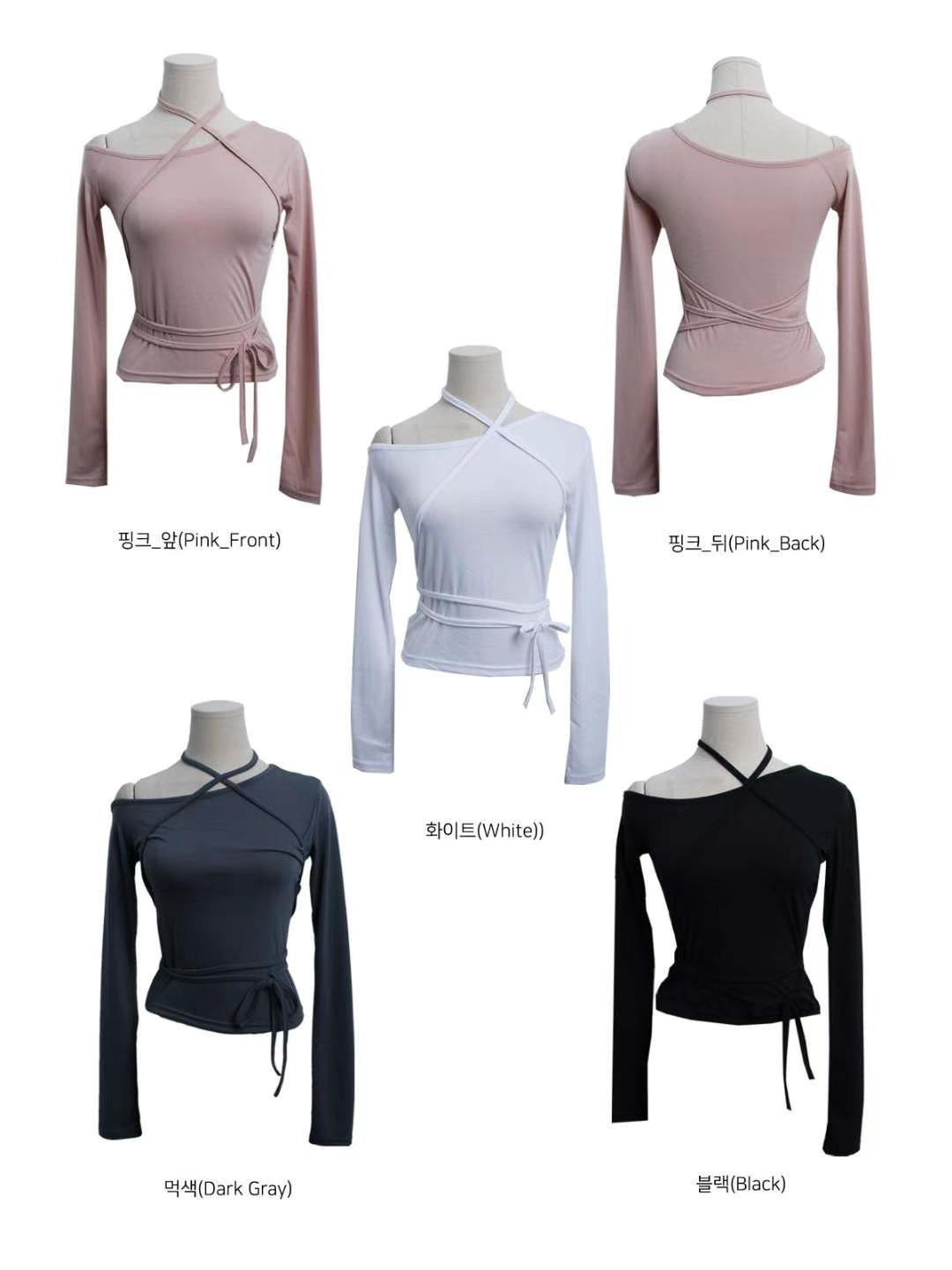 掛頸2Way小漏肩TOP♡