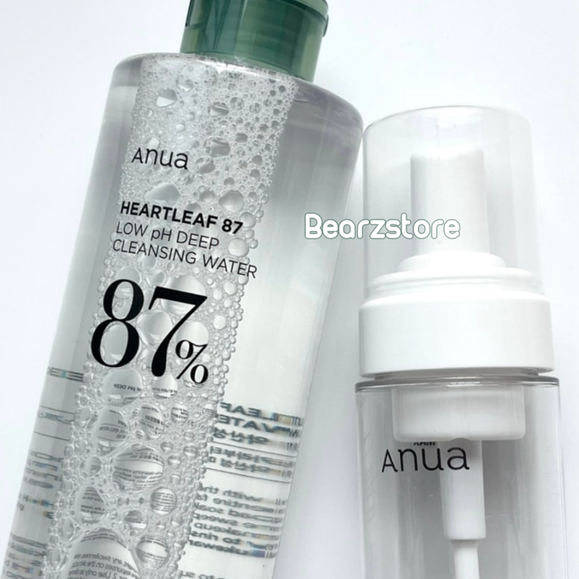 送起泡器✨ANUA 魚腥草低刺激弱酸性卸妝水🫧| ANUA Heartleaf 87% Low pH Deep Cleansing Water💧
