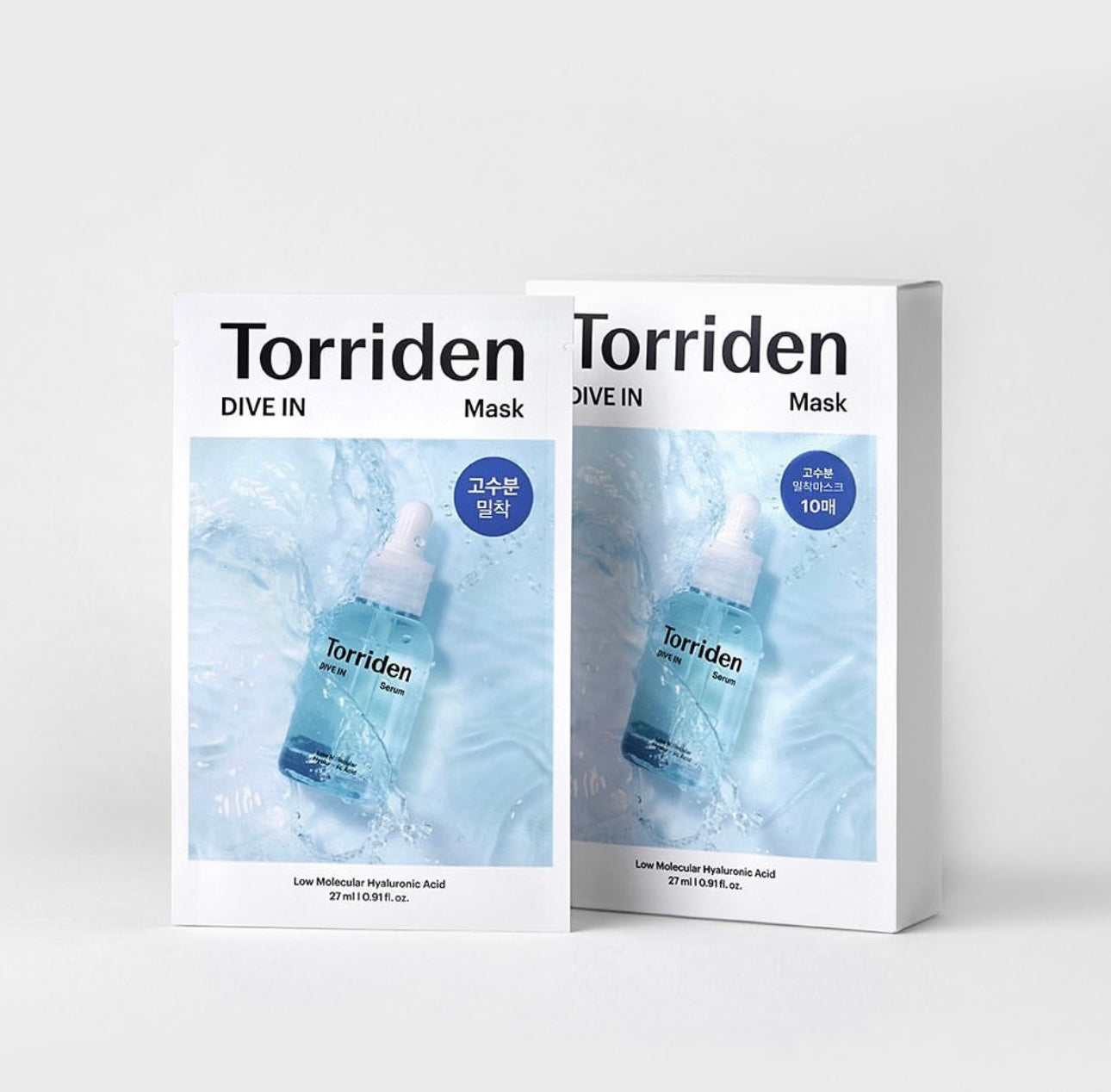 多送3片✨Torriden DIVE-IN 5D 透明質酸深層保濕精華面膜| 3秒補水|敷一塊面膜等於用半枝精華💦