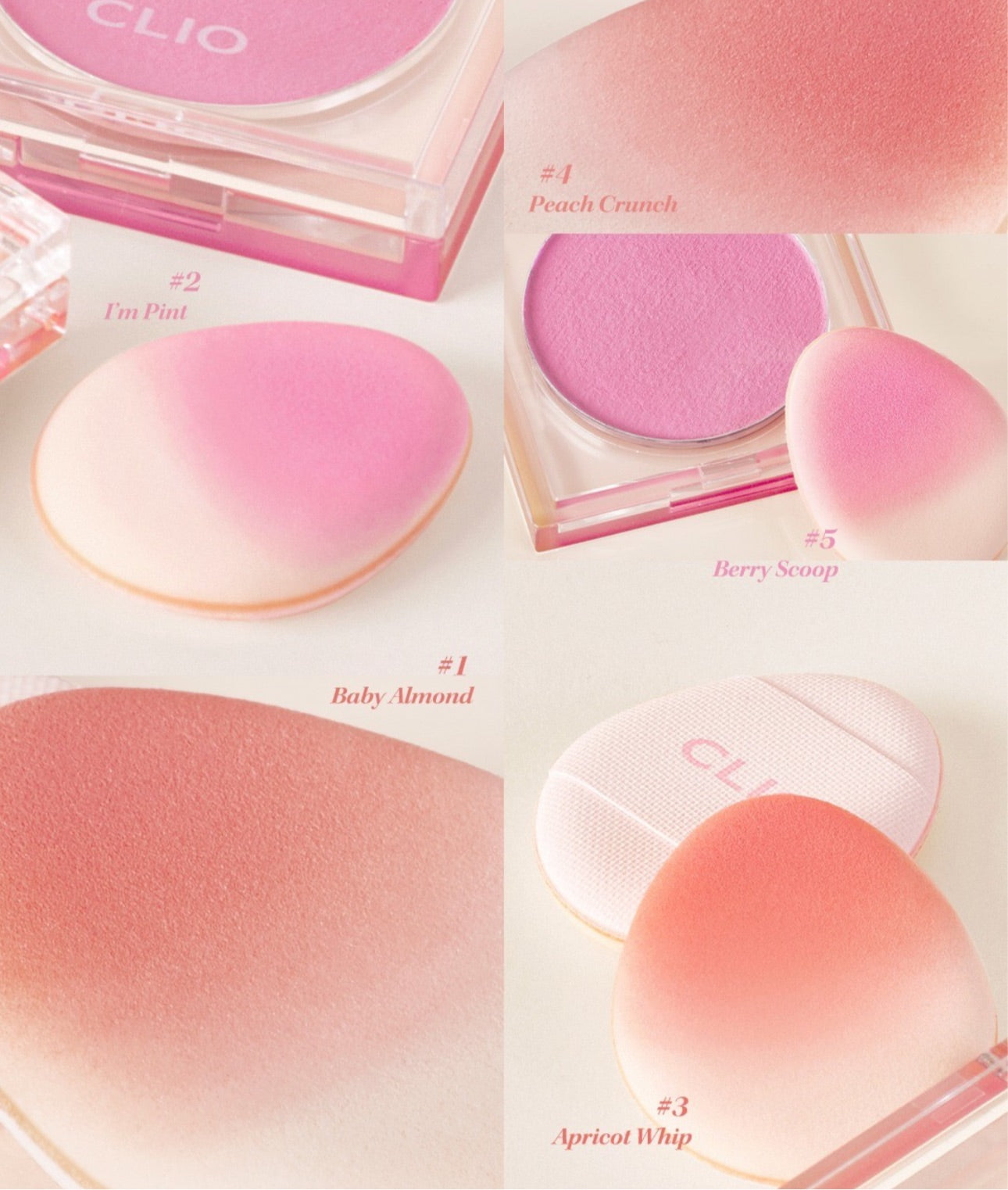 å®å®¥ç PickðClio Air Blur Whip Blushå°æ·æ·è»ç¶¿ç©ºæ°£è
®çŽ
ðš