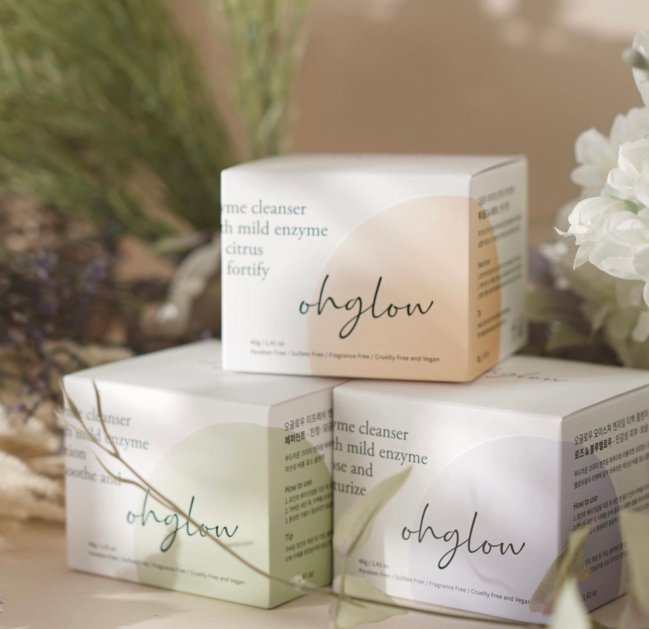 OHGLOW花瓣酵素茶包多功效洗顏粉| 弱酸純素清潔產品🫧| 多種真花製造 🌸