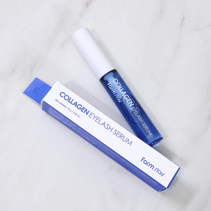 誰不想當睫毛精 👀 Farmstay Collagen Eyelash Serum 小藍管膠原蛋白睫毛生長精華✨