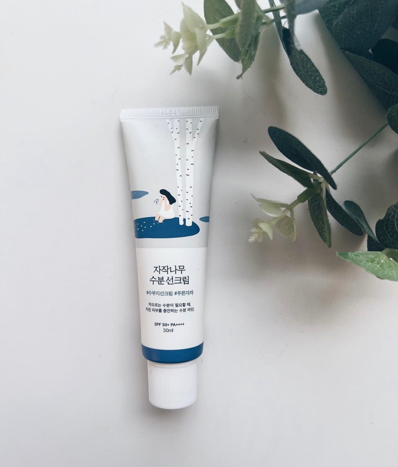 共100ml+送白樺樹提亮款+ 松樹鎮靜防曬 ✨Round lab 獨島1025白樺樹保濕物理防曬霜SPF50+PA+++☀️🌴