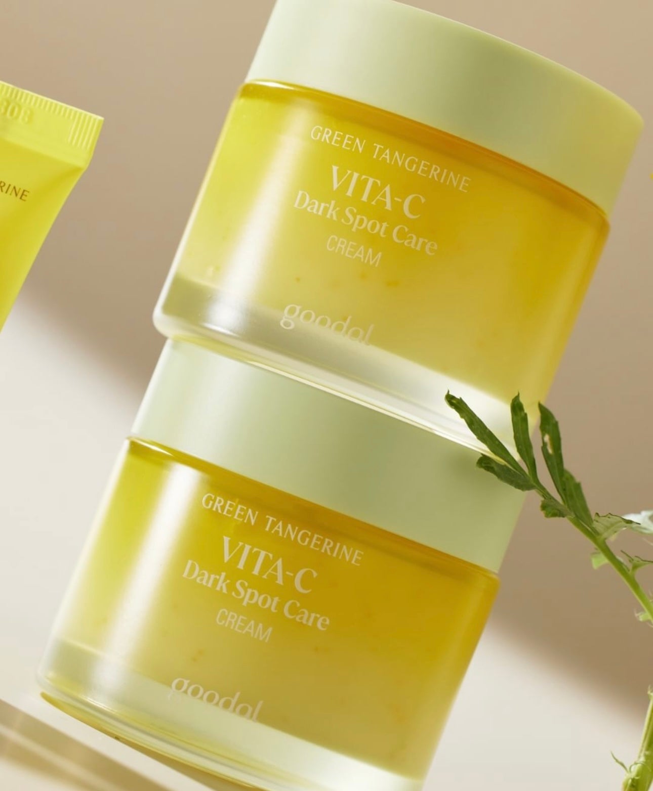含大量維他命美白膠囊🍊| Goodal 青橘子維C美白淡斑去印膠囊面霜✨