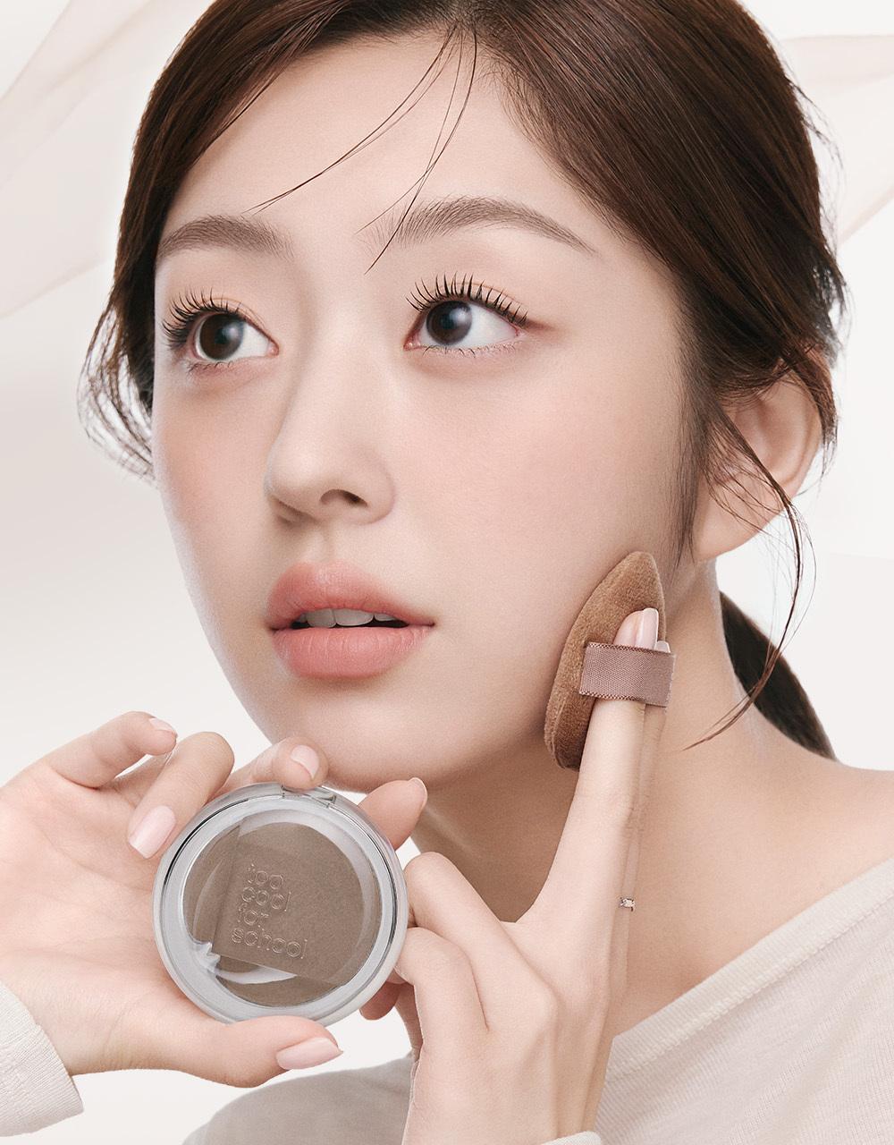 送專用粉撲✨Too Cool For School漸變陰影修容盤🤎