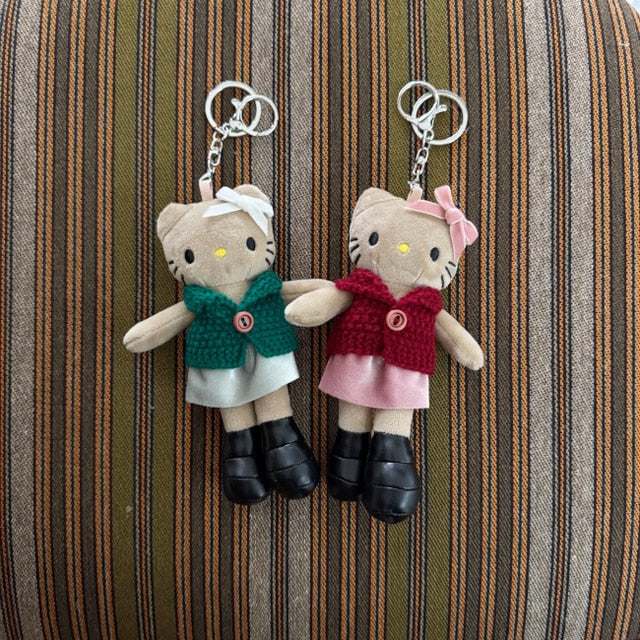 韓版針織背心長腿Hello Kitty吊飾🎀🇰🇷