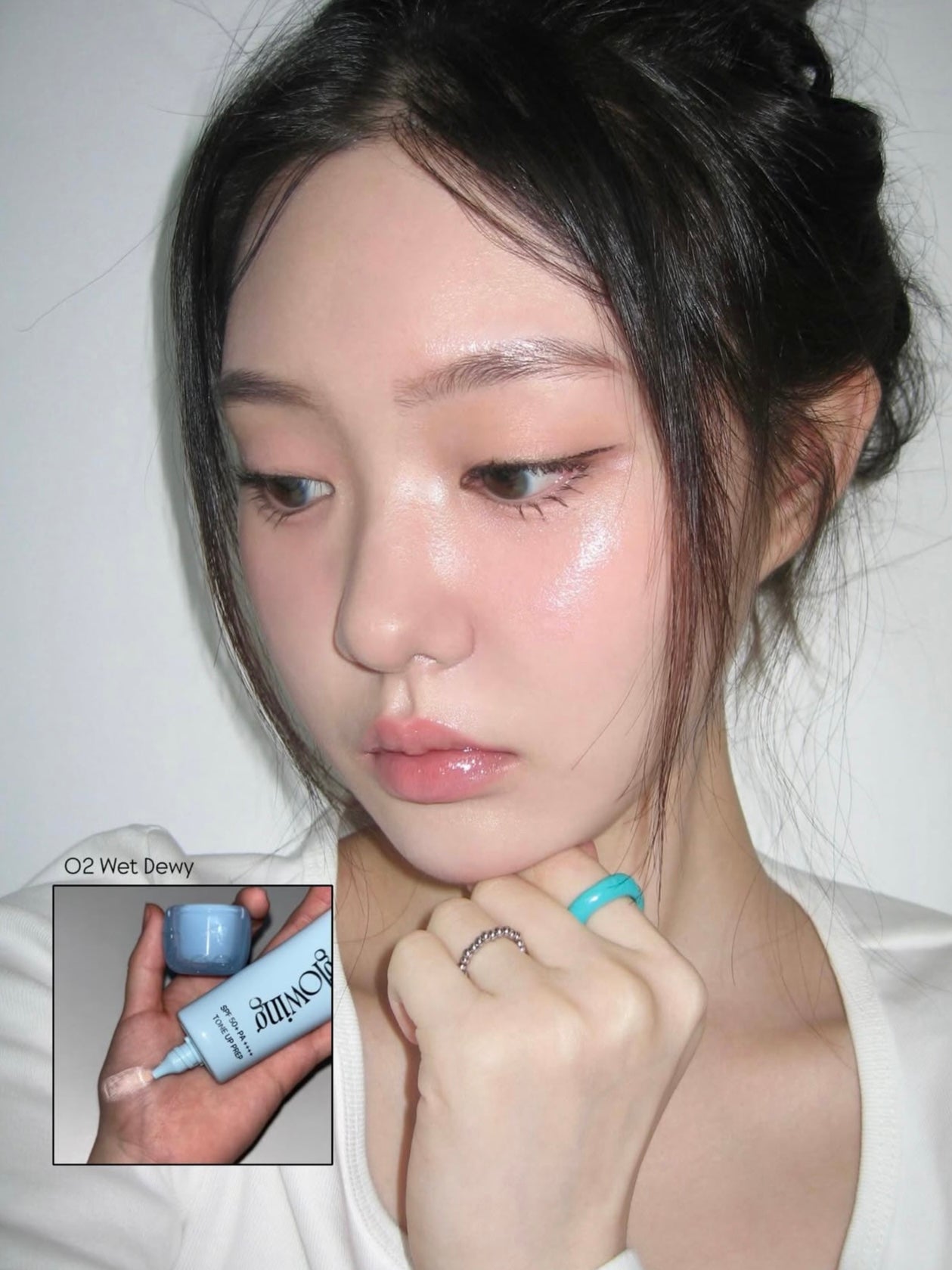 打造素顏光的秘密武器！Fwee Spa Glowing UV Tone-Up Base｜光感防曬調色妝前乳✨