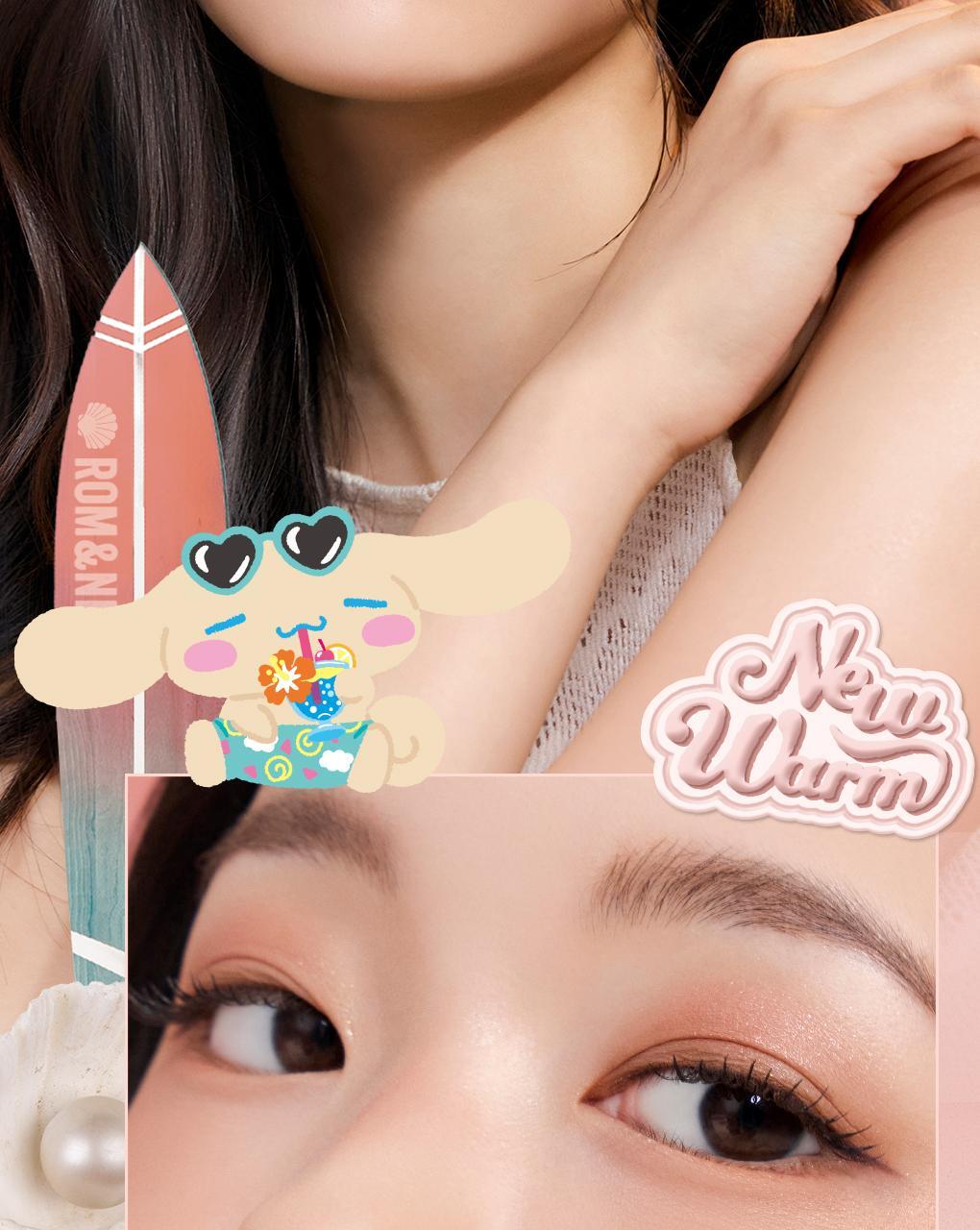 送眼影玉桂狗掃&特別版Romand 花園系列十色眼影盤Better Than Palette