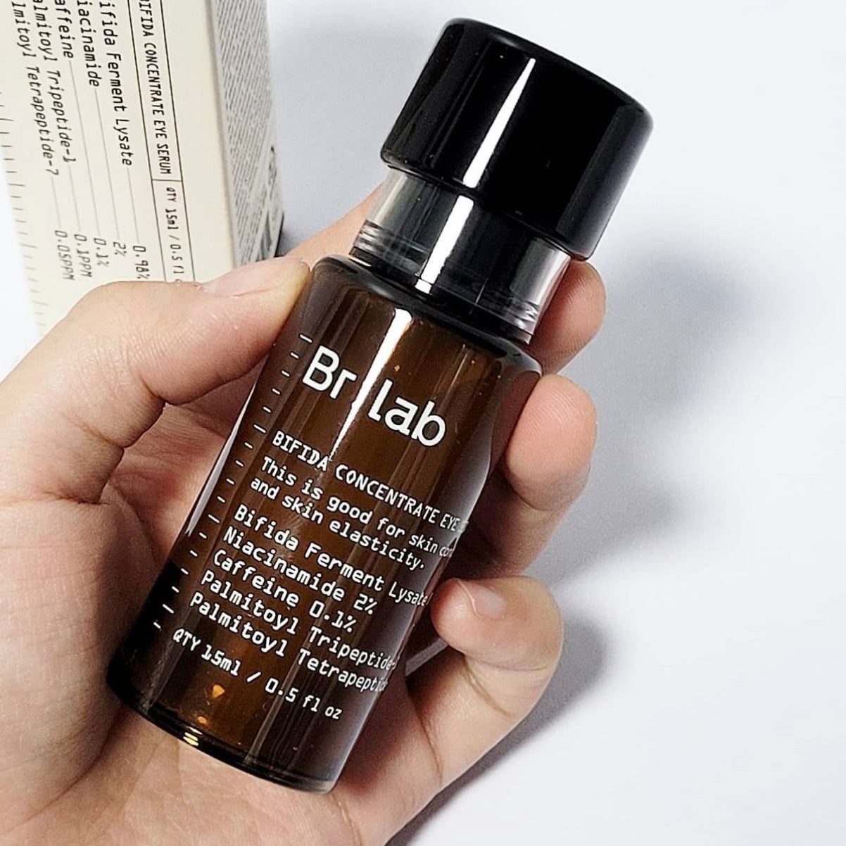 神仙級成分🧚🏻‍♀️| Br:Lab 小棕瓶去黑眼圈淡紋眼精華 Bifida Concentrate Eye Serum 💫| 抗老淡紋淡化黑眼圈 保濕滋潤🤍