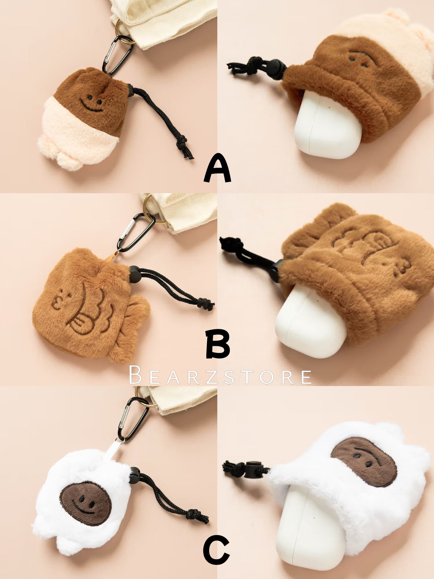 🧸✨韓國Daiso冬季限定|超萌冬日氛圍感小食絨毛飾品系列登場✨