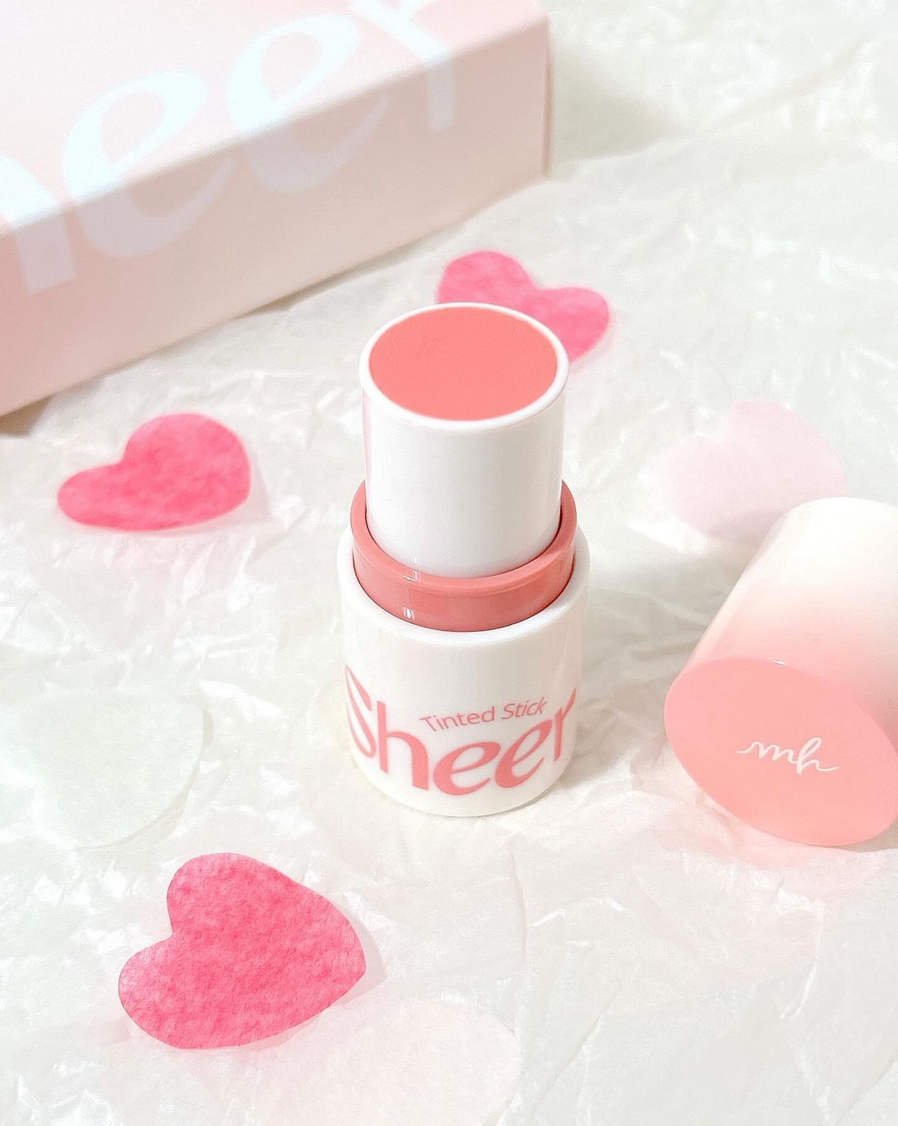 Makeheal 清澈水潤腮紅棒 💖| Makeheal Tinted Sheer Stick🪄