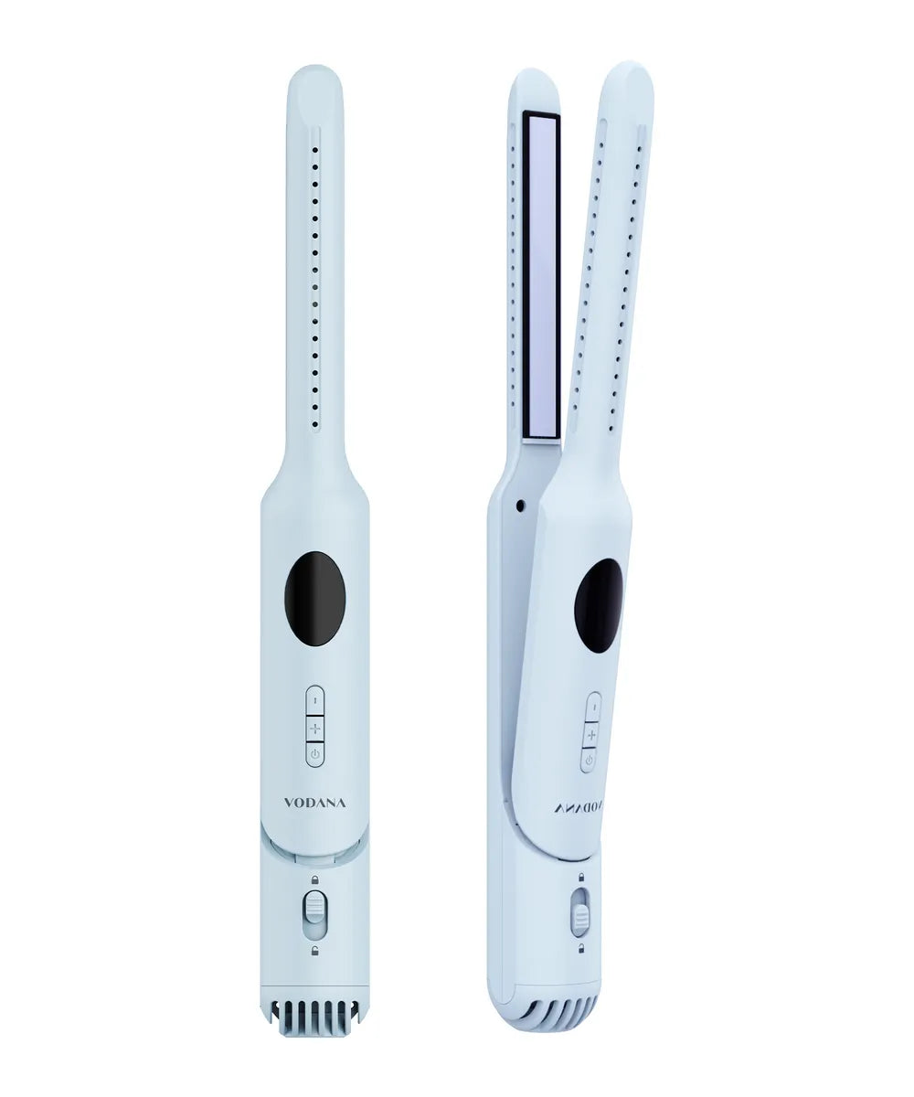 Vodana Airtech Root Perm Slim Iron 韓系持久立體髮根蓬松捲髮器🩵