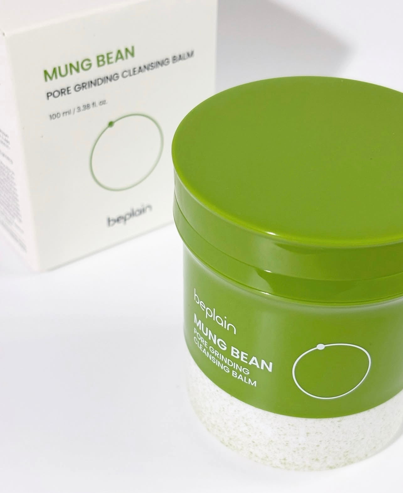 輕輕一扭即可使用✨Beplain 綠豆清毛孔研磨扭扭牛奶卸妝膏💚Beplain Mung Bean Pore Grinding Cleansing Balm
