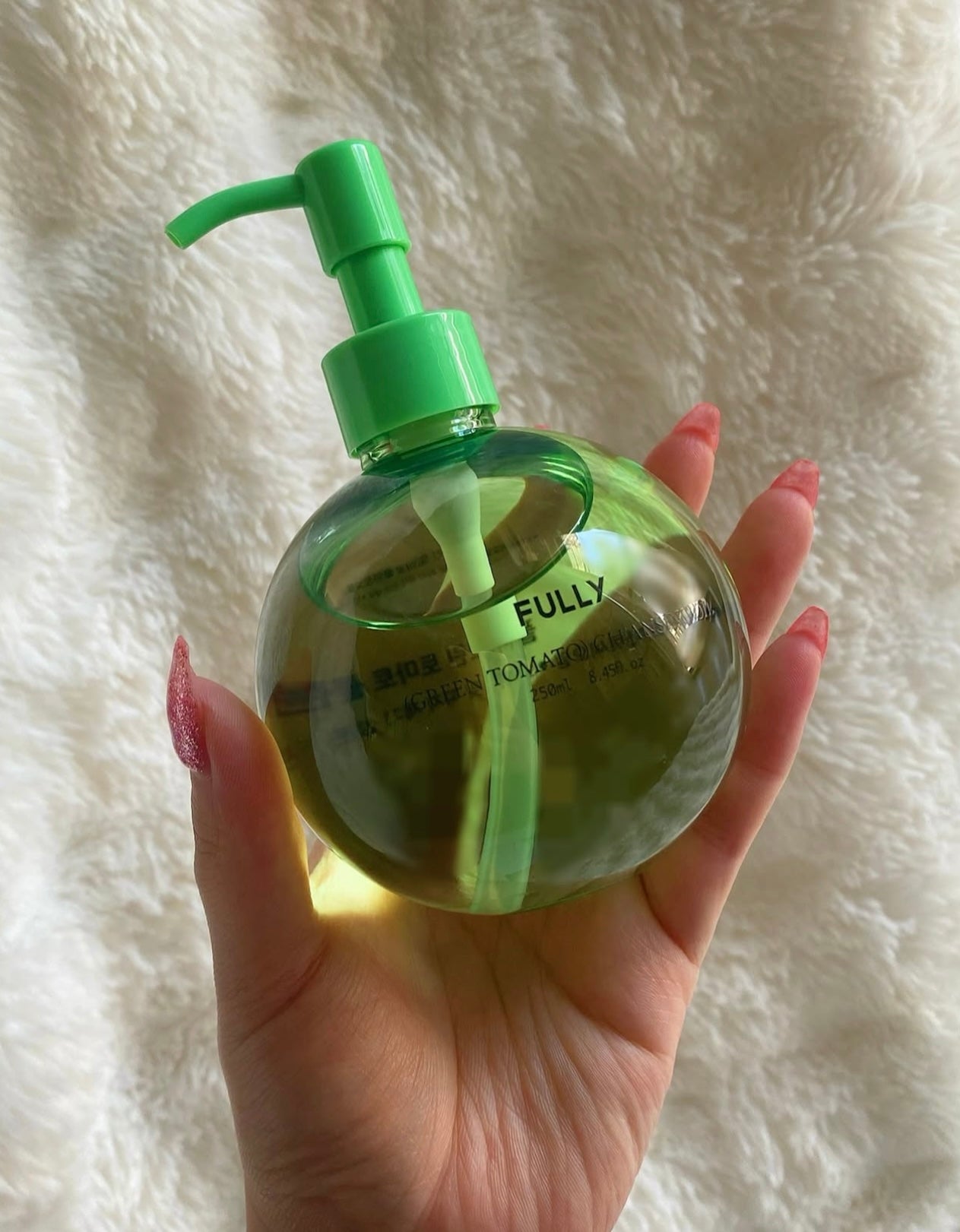 毛孔吸塵器！Fully 綠番茄毛孔潔淨卸妝油 🍅 Fully Green Tomato Cleaning Oil💚
