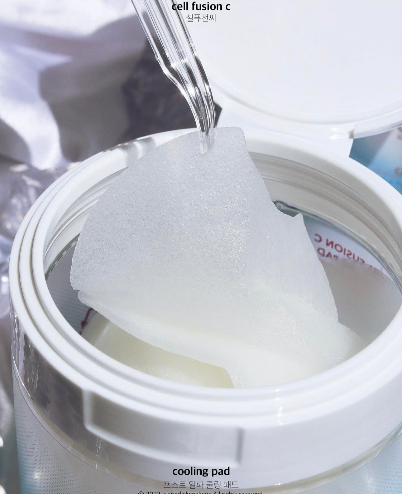 Melody特別版+送20片✨即刻降溫、精準修護❄️| Cell Fusion C x Sanrio聯乘限量版 冰感舒緩修護棉片🌬️| Cell Fusion C Cooling Pad